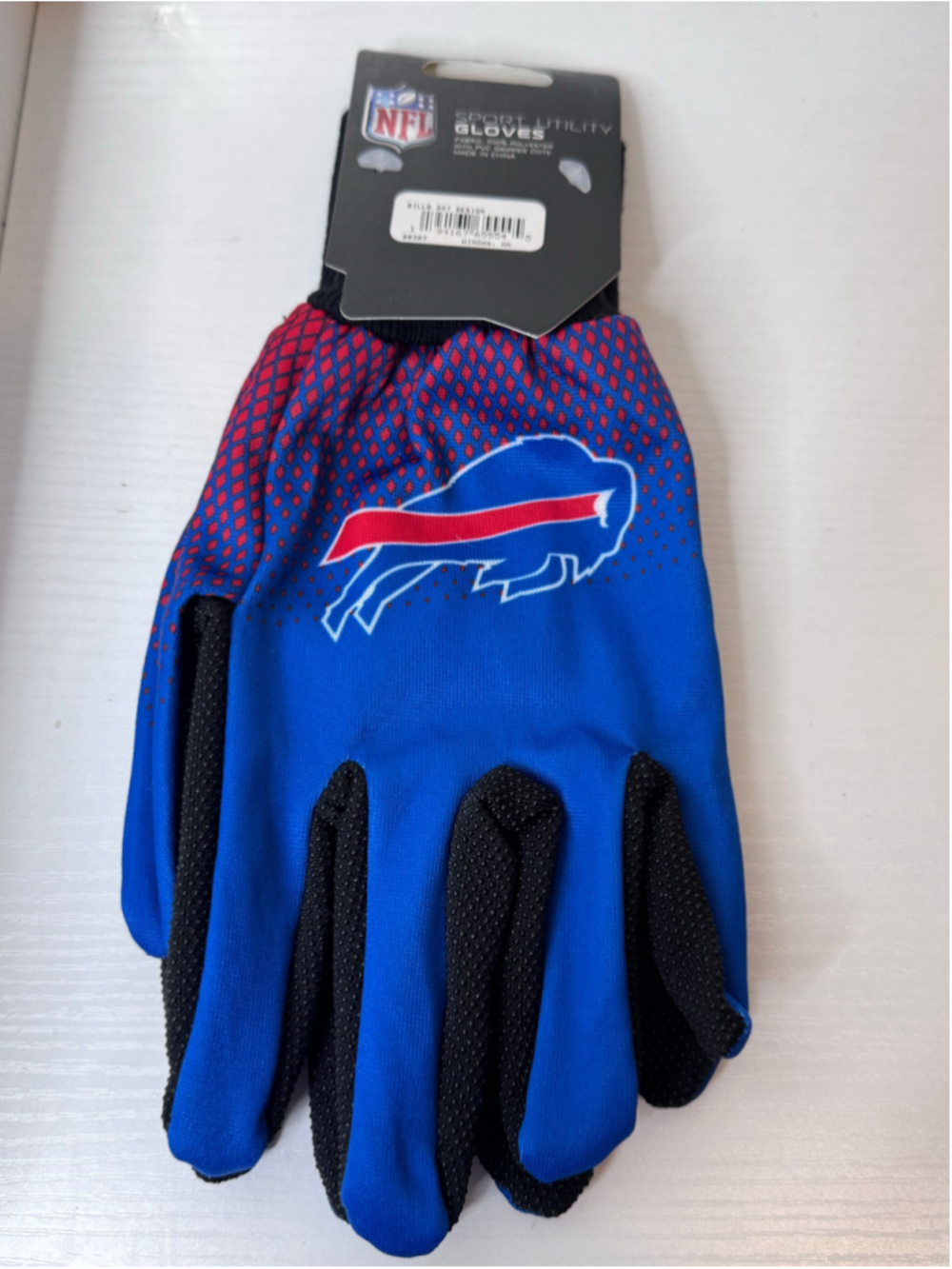 NFL Buffalo Bills Sport Utility Gloves One Size Blue Red